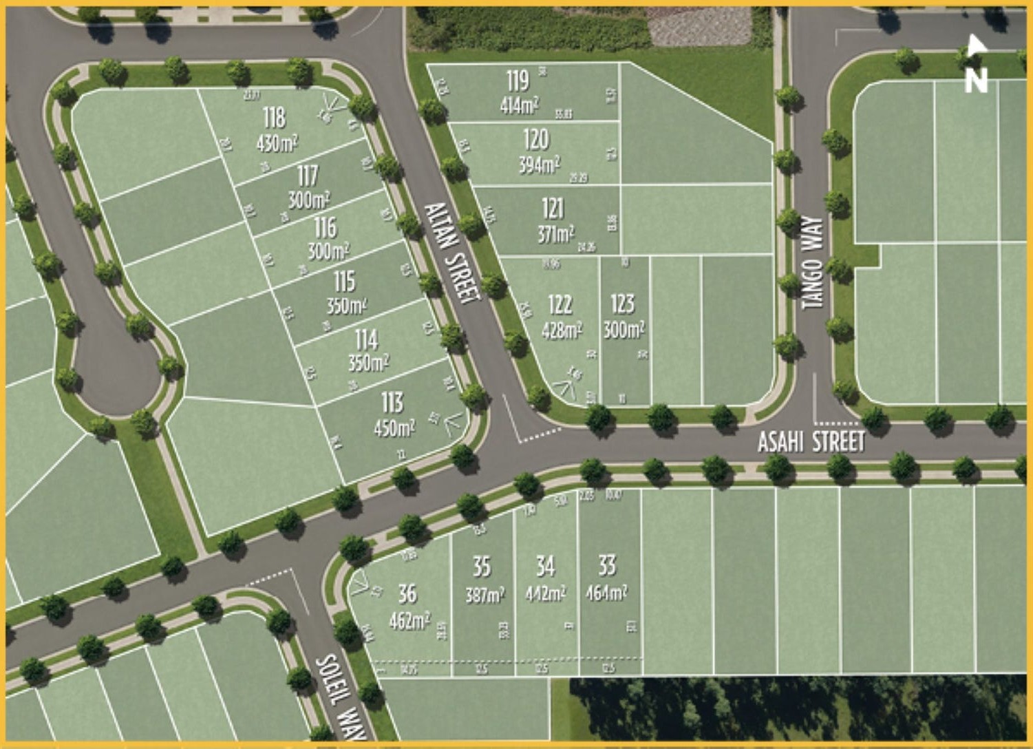 Sunnyvue Estate - Ripley Release Map