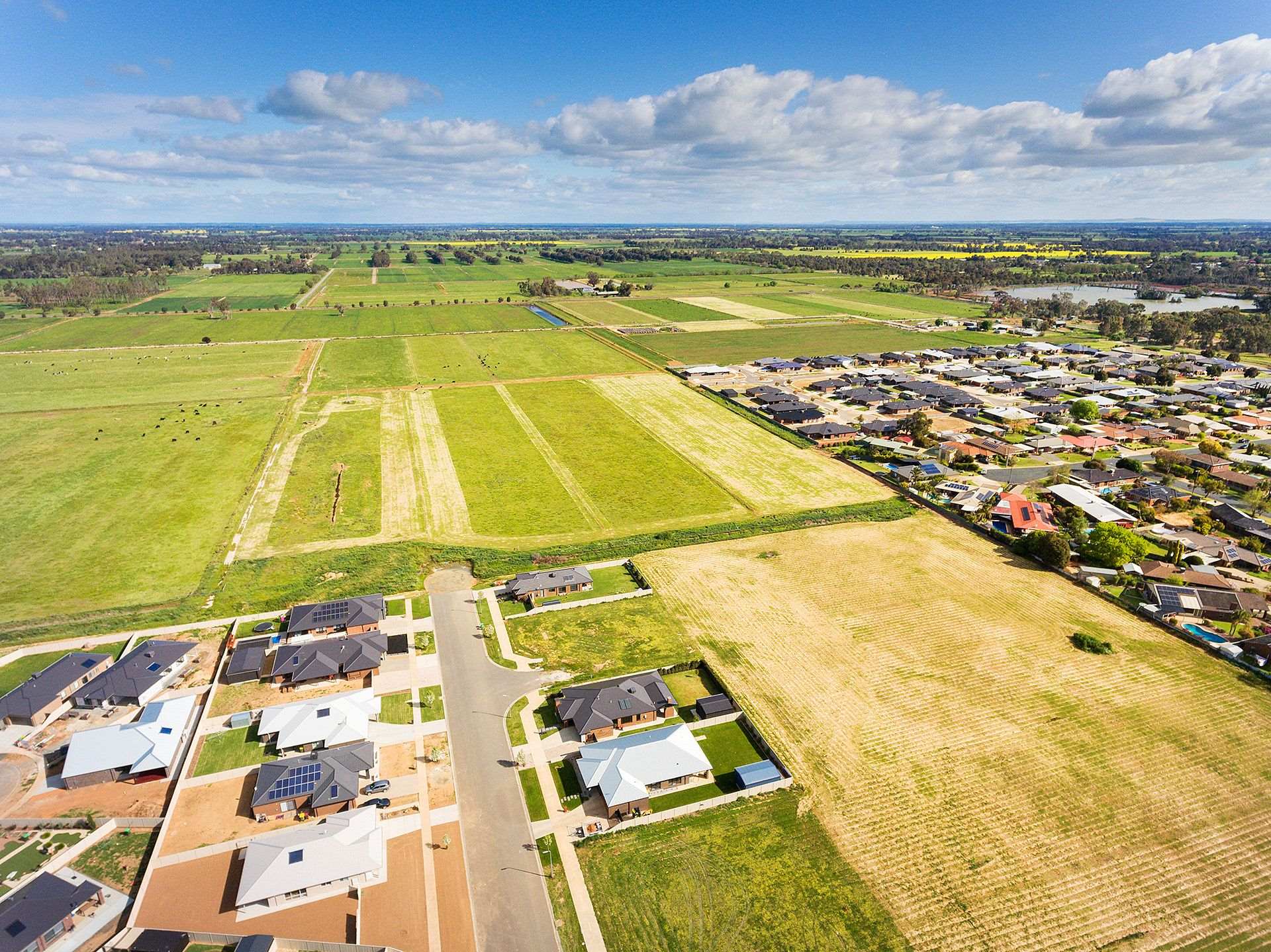 Sunrise Estate - Kyabram Aerial