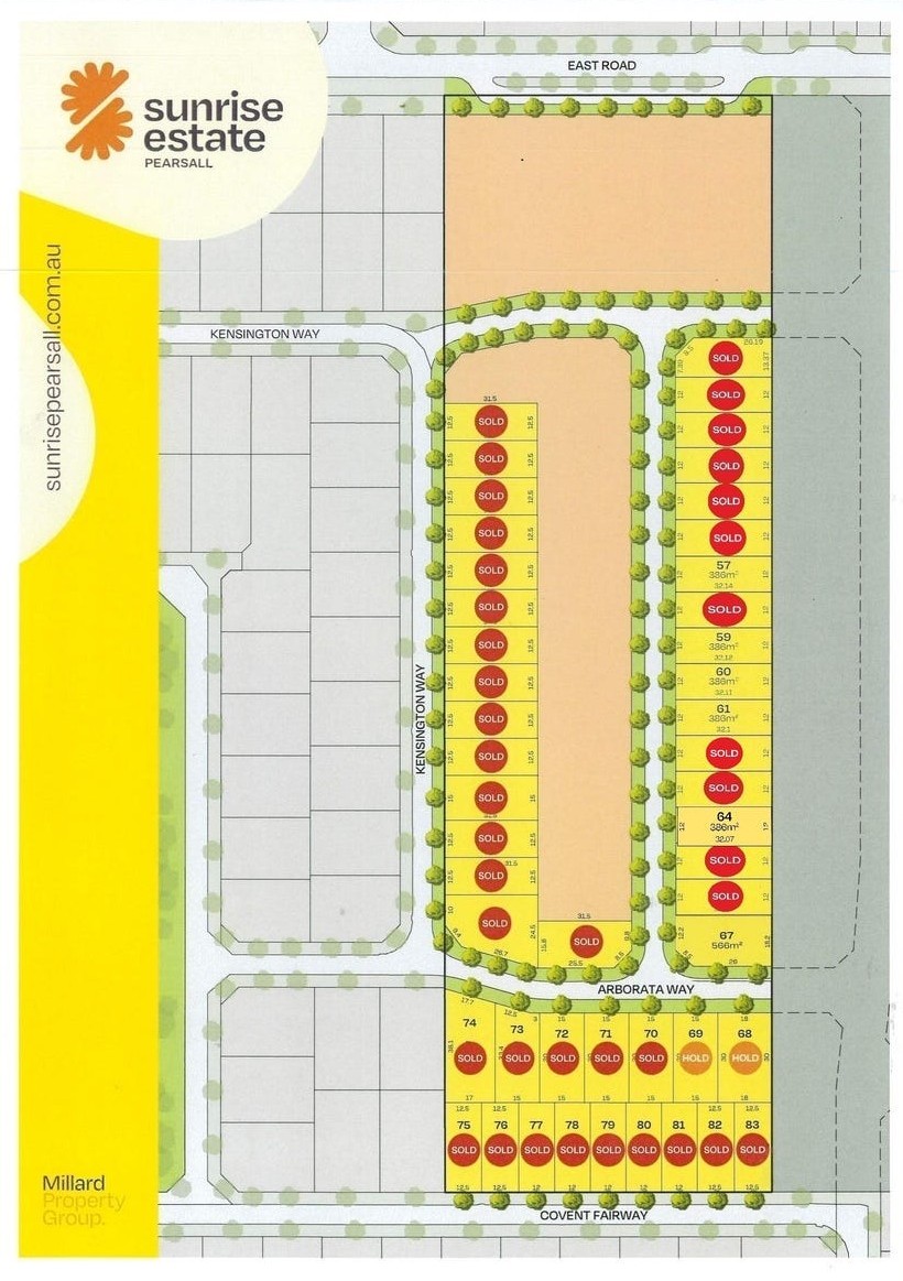 Sunrise Estate - Pearsall Masterplan