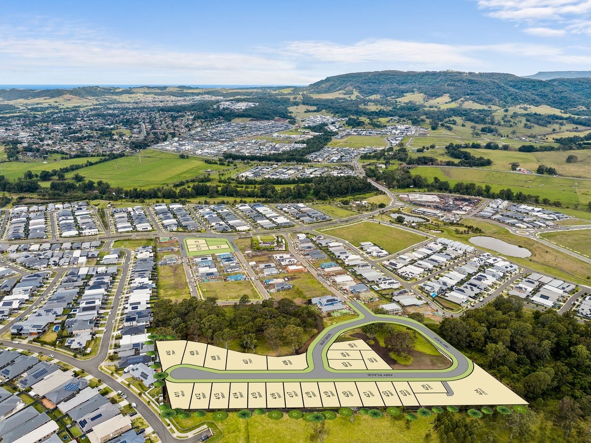 Sunrise Ridge Estate - Calderwood Aerial