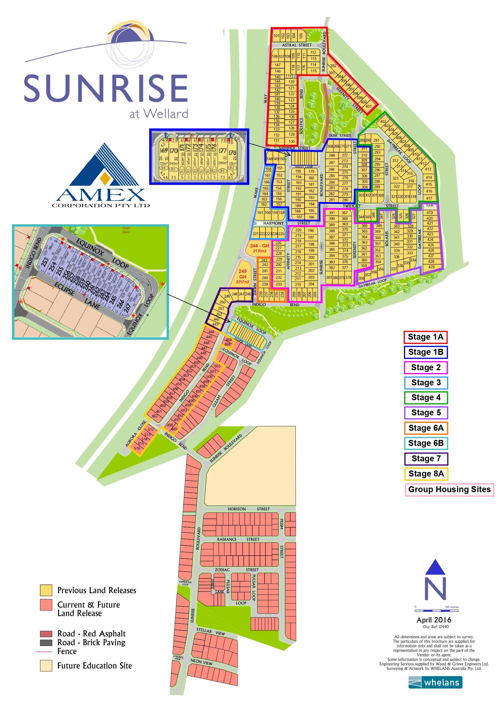 Sunrise at Wellard Estate - Wellard Masterplan