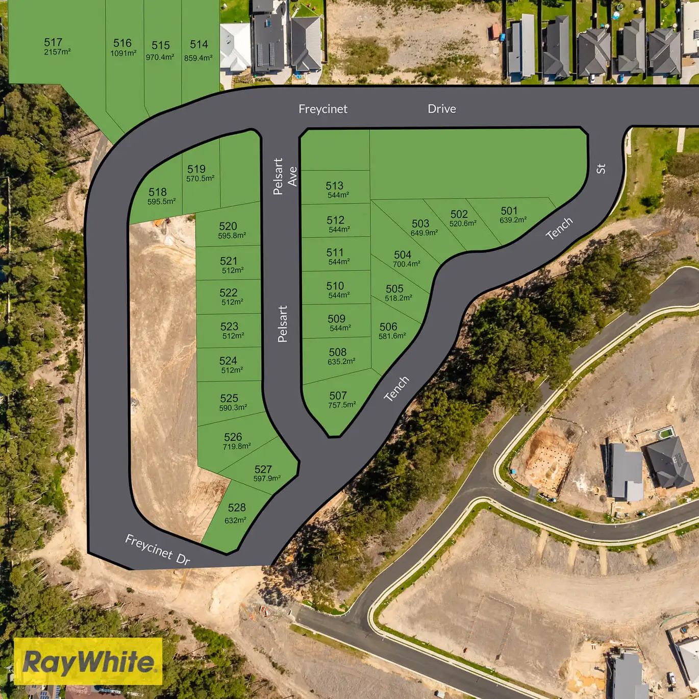 Sunshine Bay Estate - Sunshine Bay Release Map