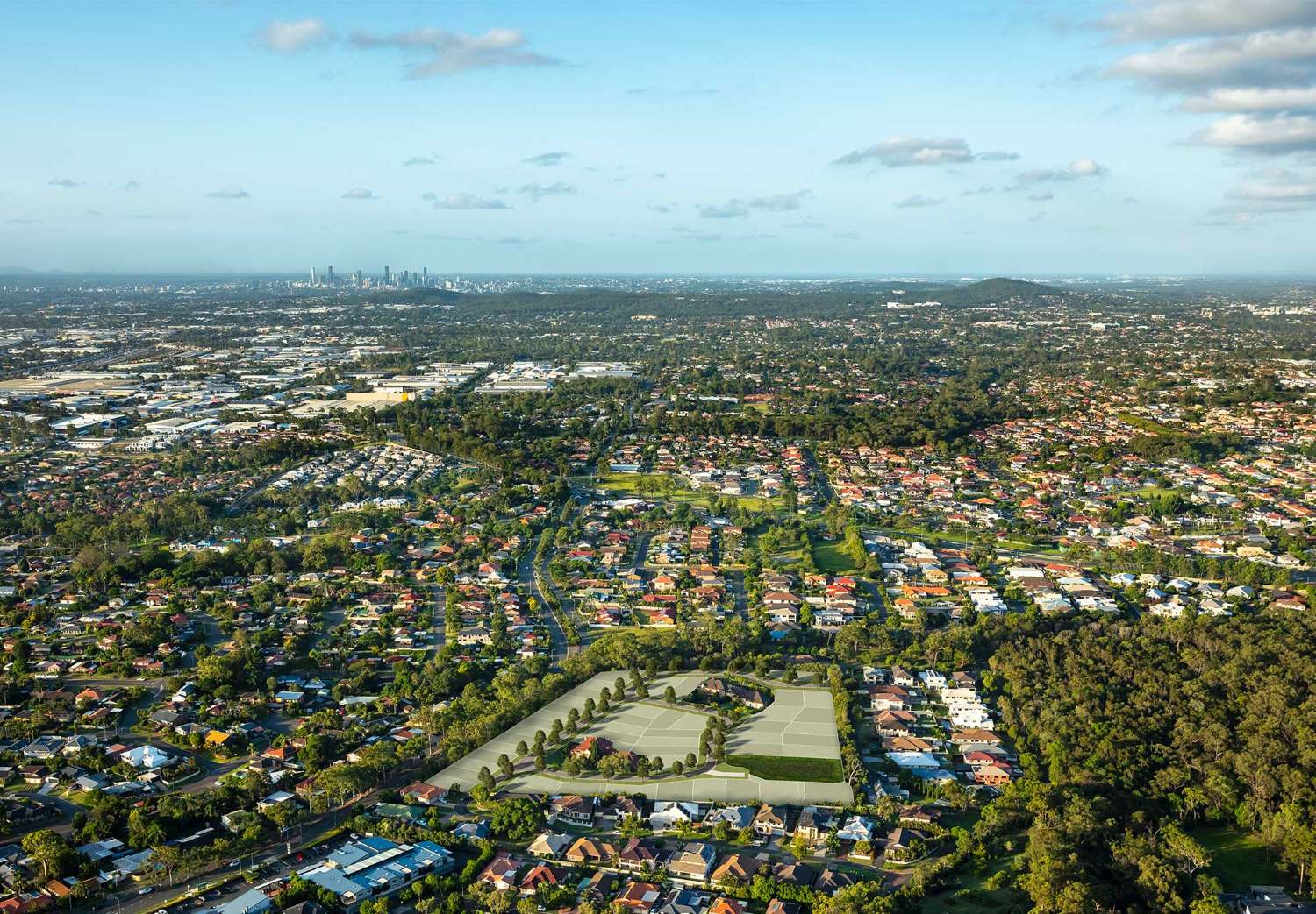 Sunvale Estate - Calamv Aerial