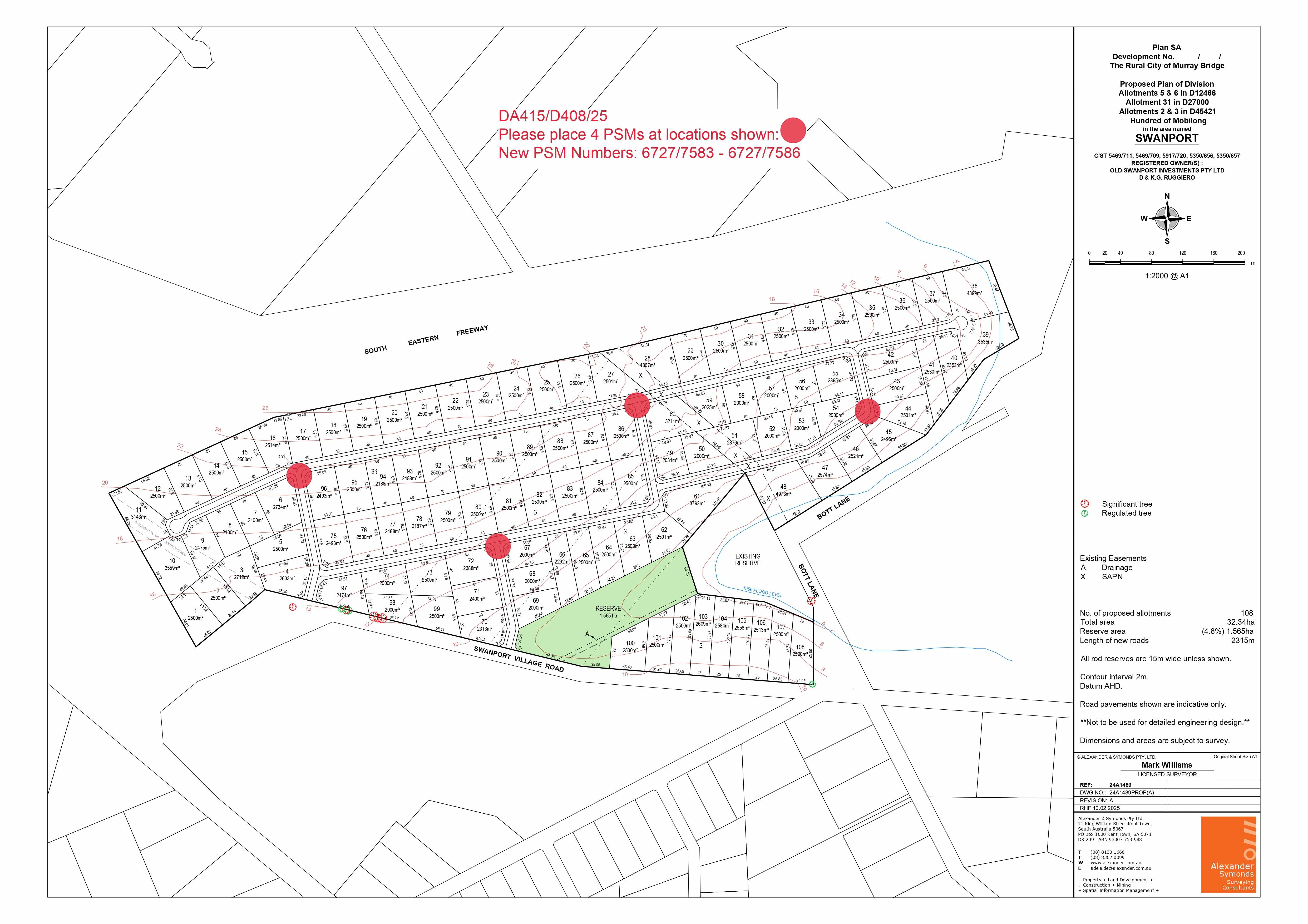 Swanport Village Road - Swanport Masterplan