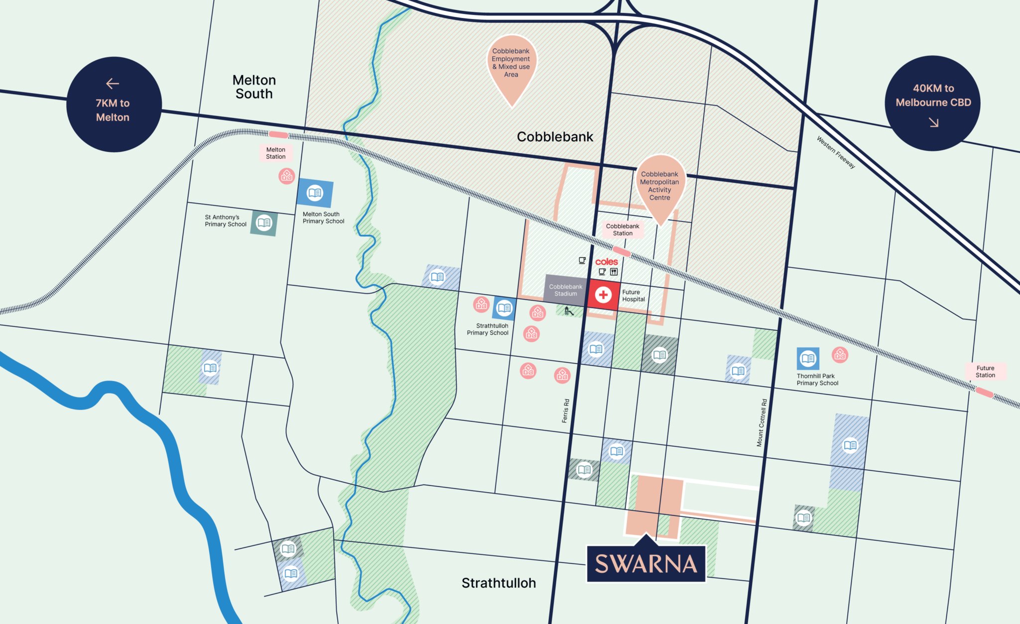 Swarna Estate - Strathtulloh Location Map