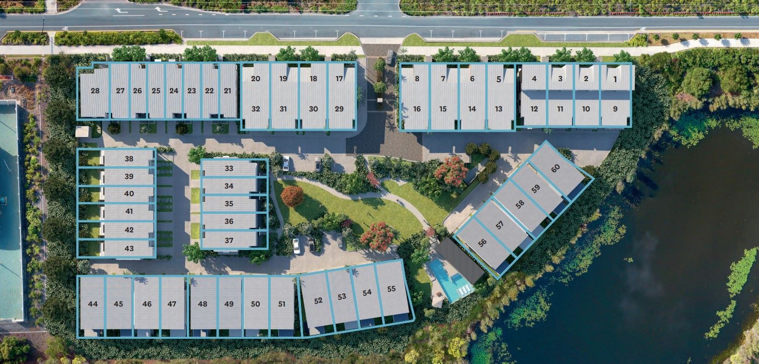 Sway Townhomes Birtinya - Master Plan