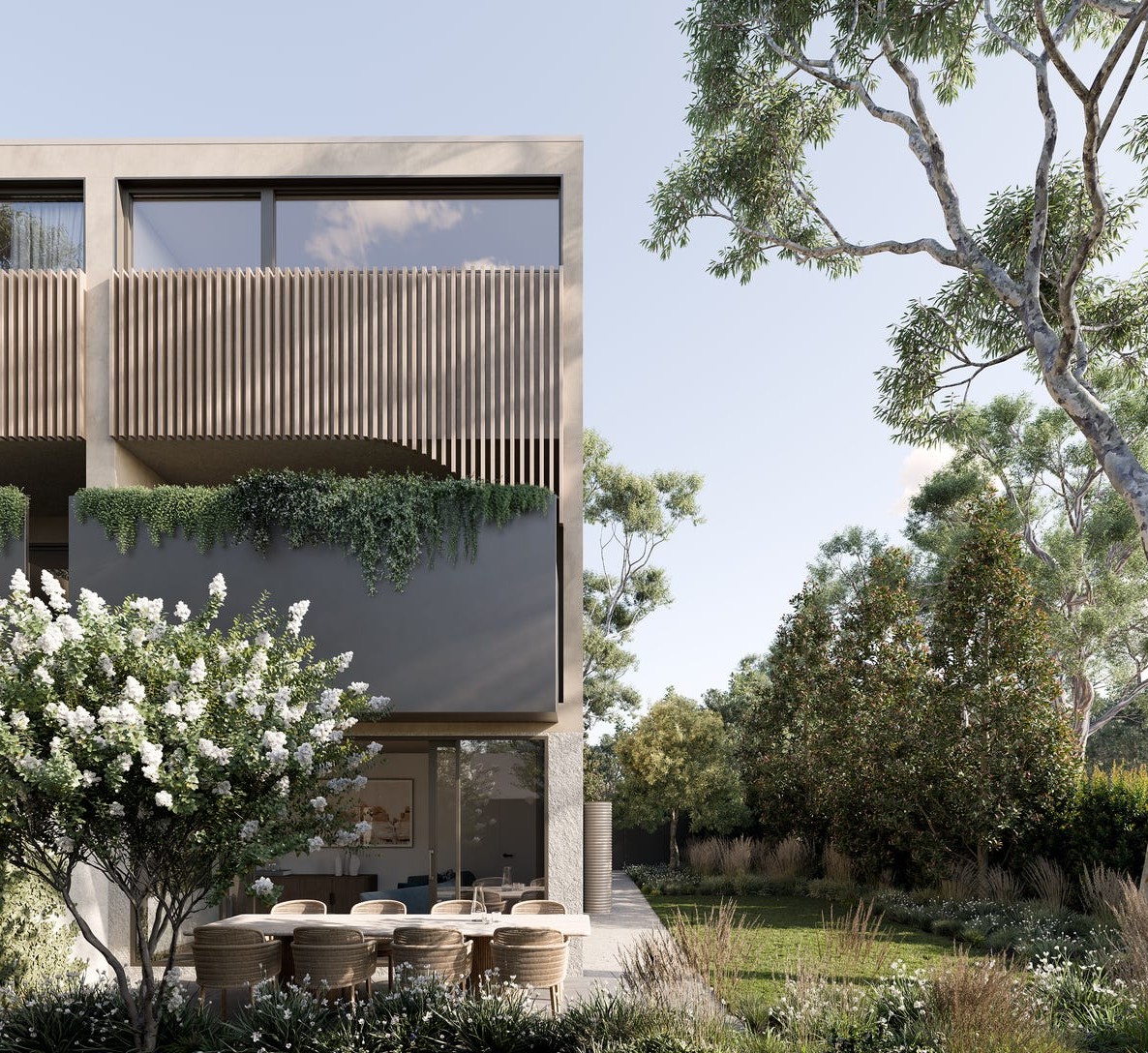 Sycamore Place - Malvern East Render
