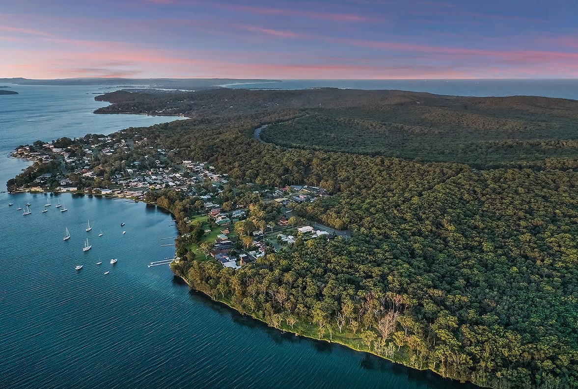 Sylvia Waters Estate - Nords Wharf Aerial