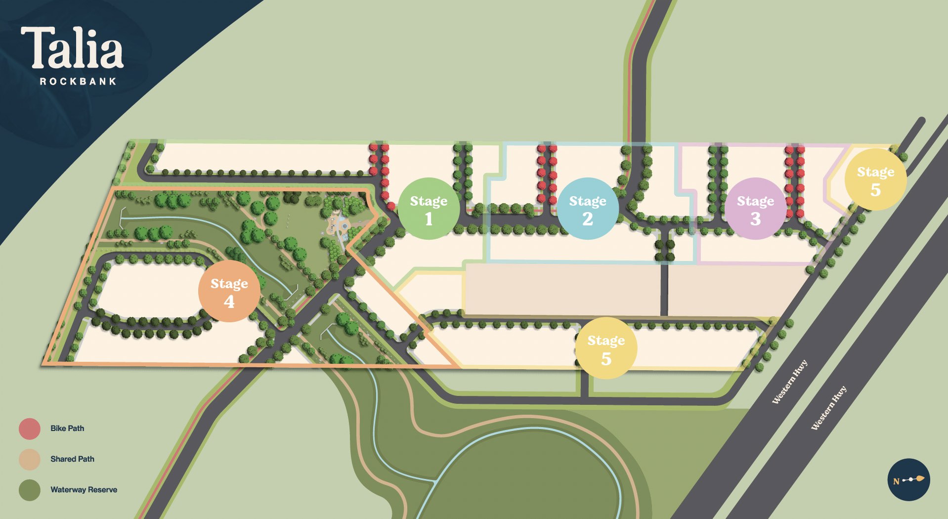 Talia Estate - Rockbank Masterplan