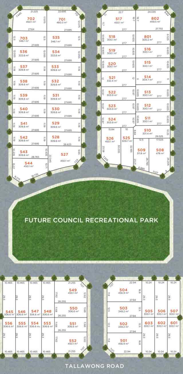 Tallawong Park Estate - Rouse Hill Masterplan