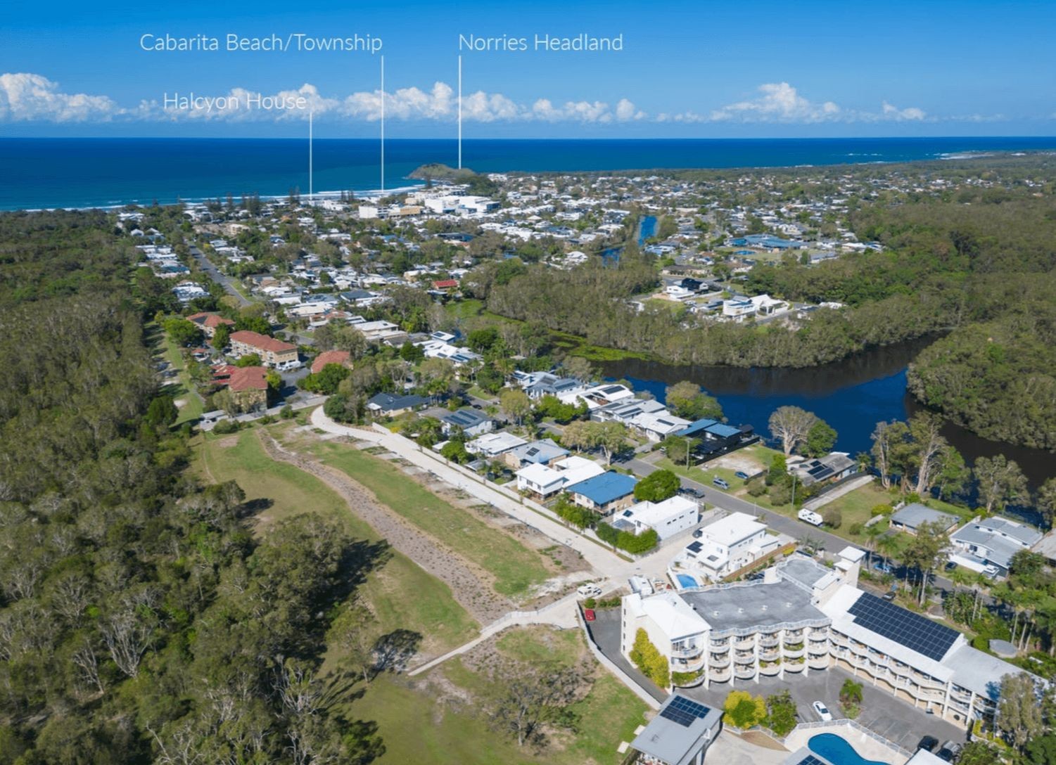 Tamarind Avenue - Bogangar Aerial