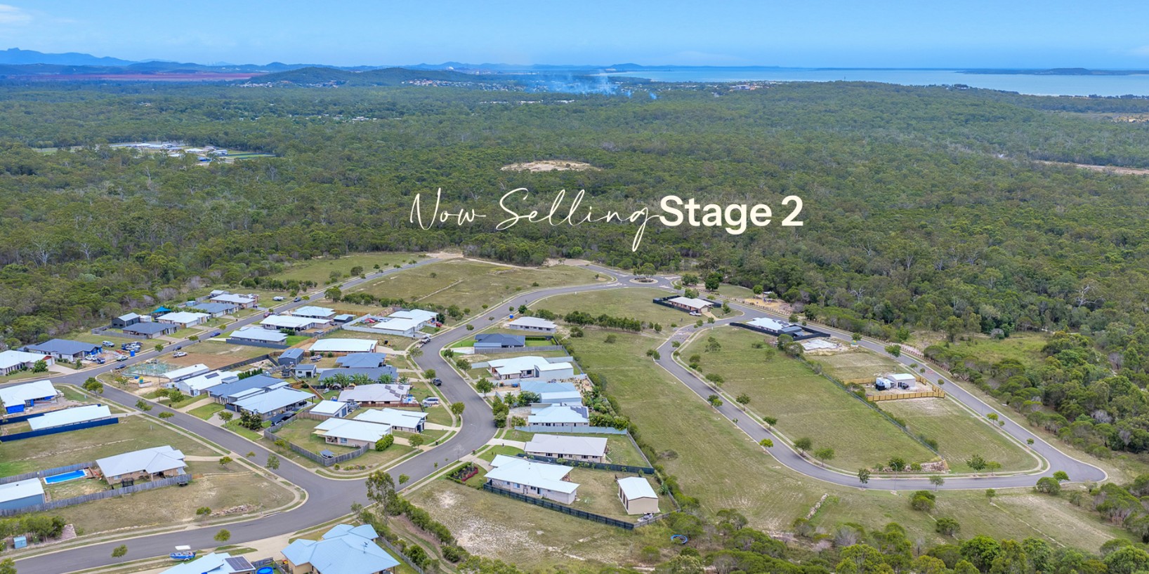 Tannum Waters Estate - Tannum Sands Aerial
