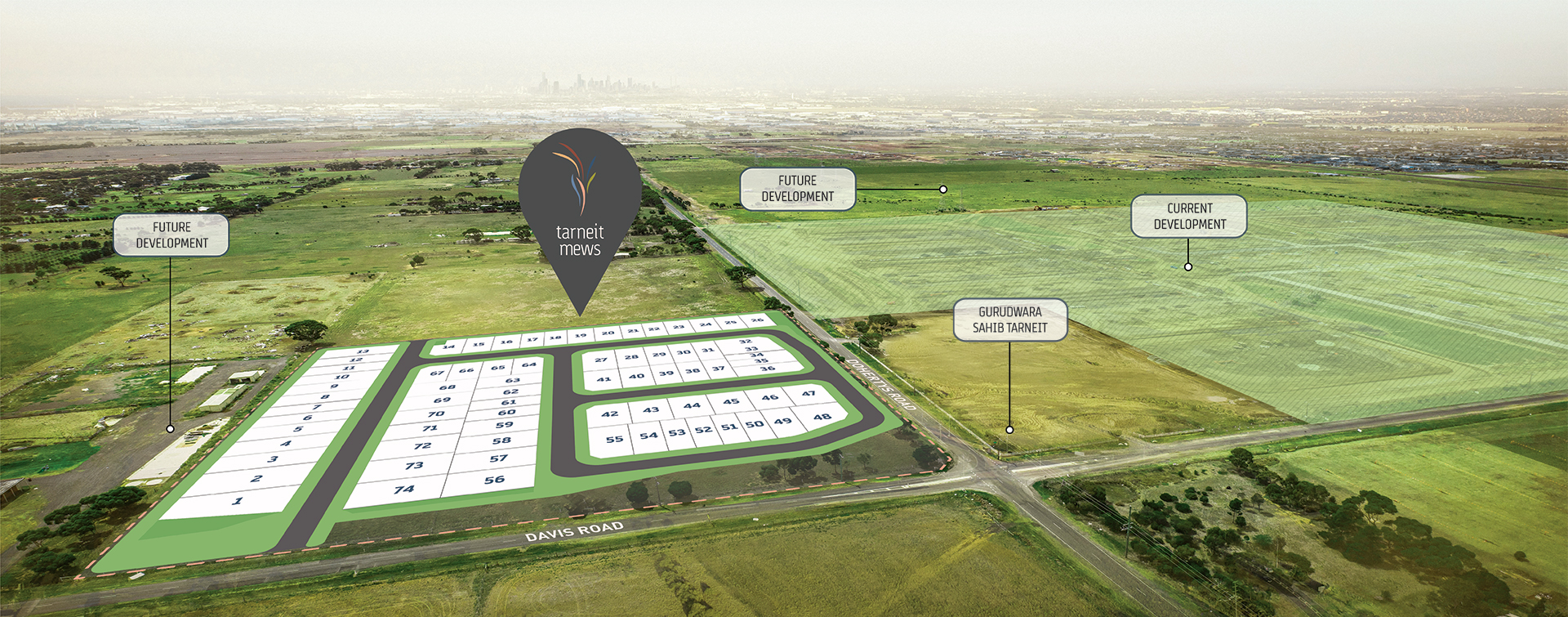 Tarneit Mews Estate - Tarneit Aerial