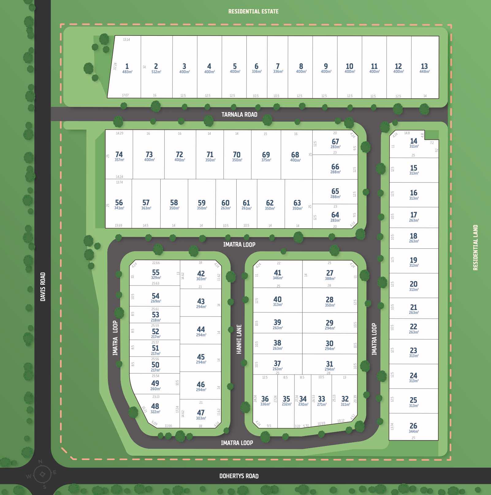 Tarneit Mews Estate - Tarneit Masterplan