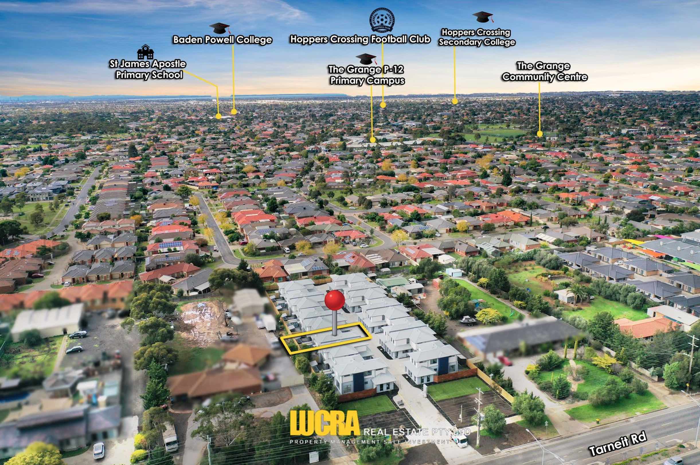 Tarneit Views Estate - Hoppers Crossing Aerial