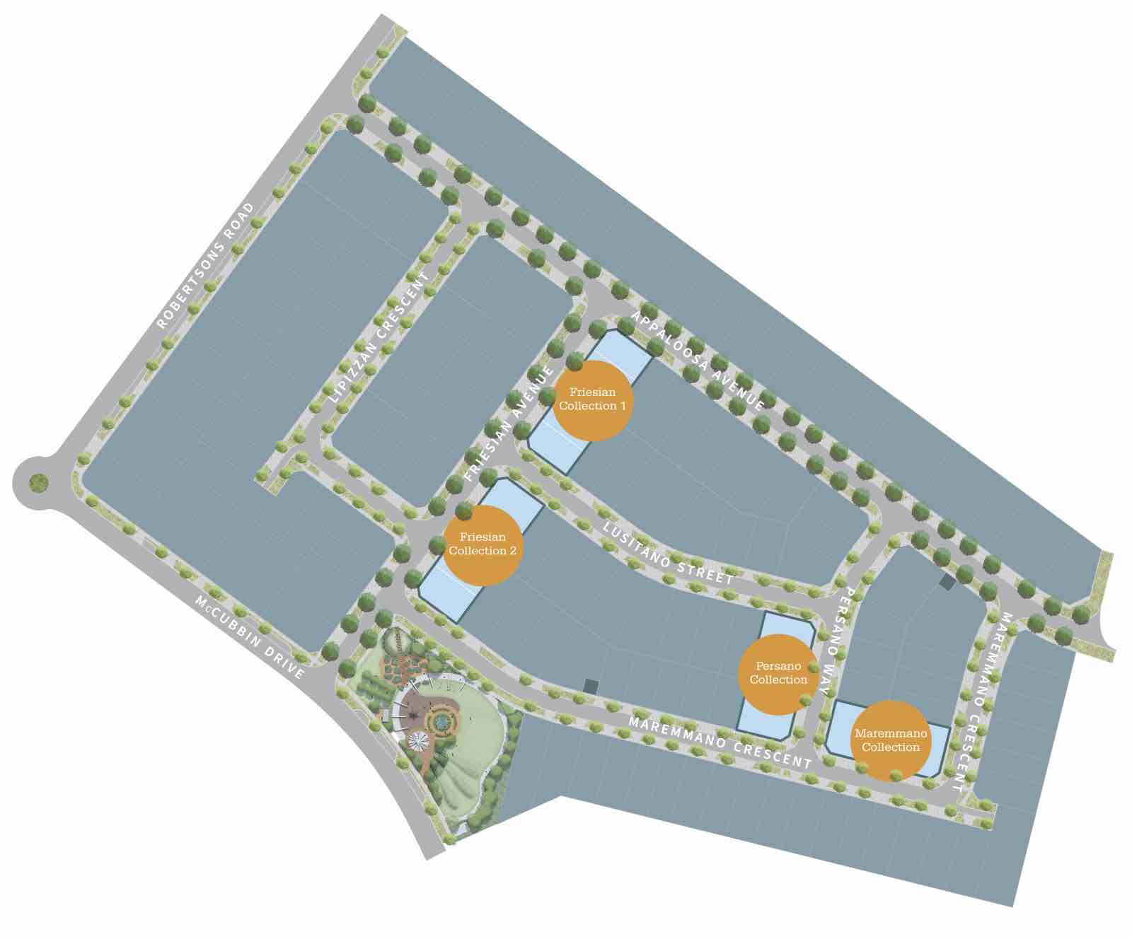 Taylors Quarter Estate - Taylors Lakes Masterplan