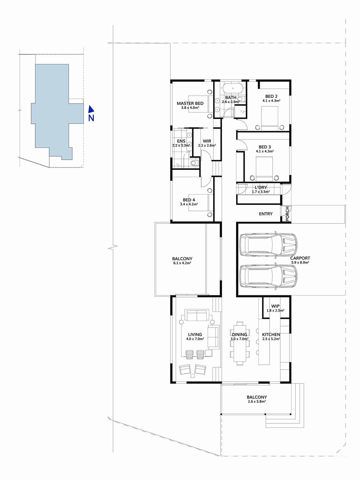 Taylors Rise Estate - Bellinge Floorplan