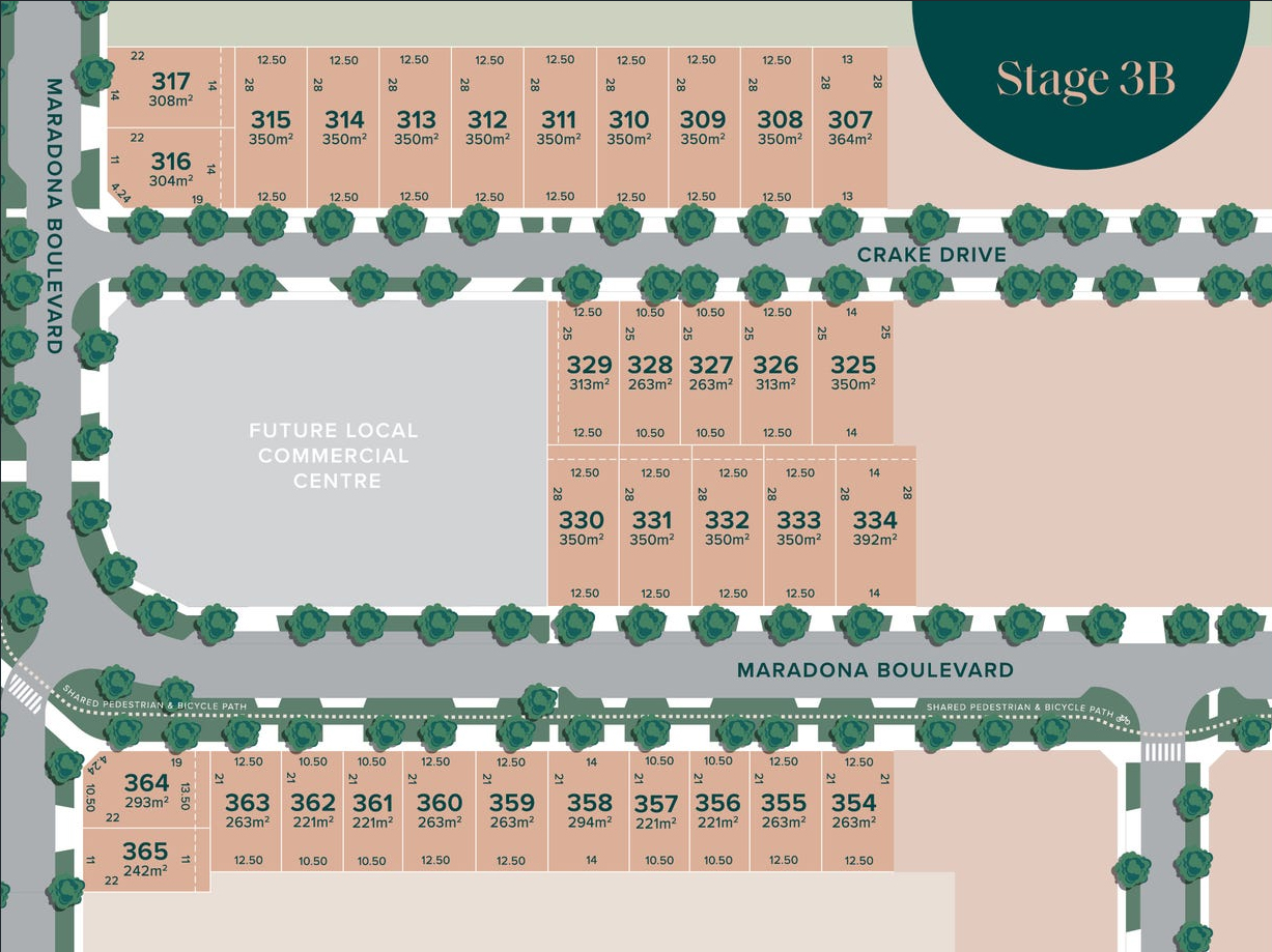 Taylors Rise Estate - Deanside Release Map