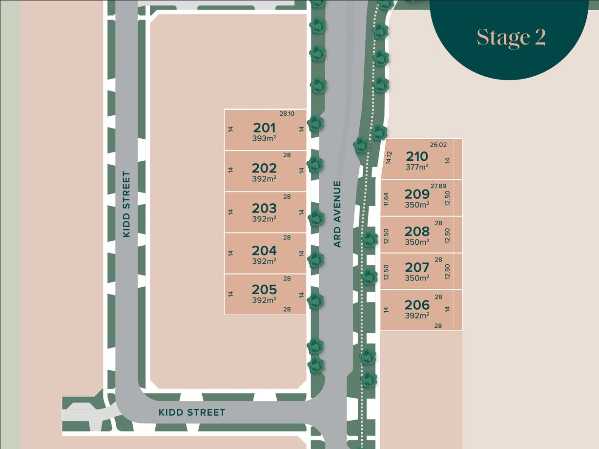Taylors Rise Estate - Deanside Release Map