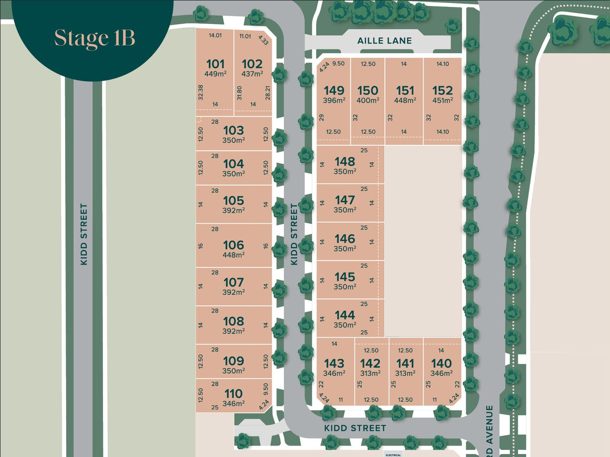Taylors Rise Estate - Deanside Release Map