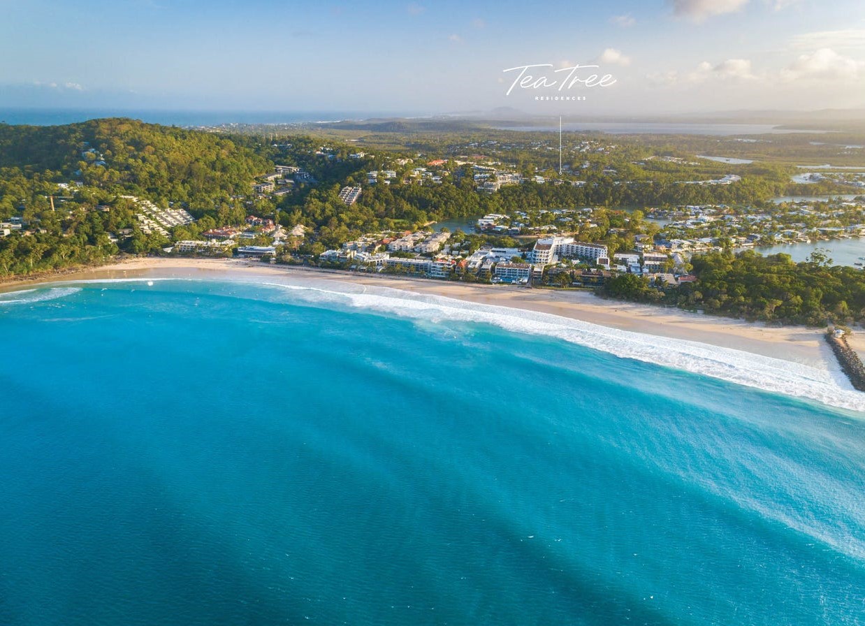 Tea Tree Residences - Noosa Heads Aerial