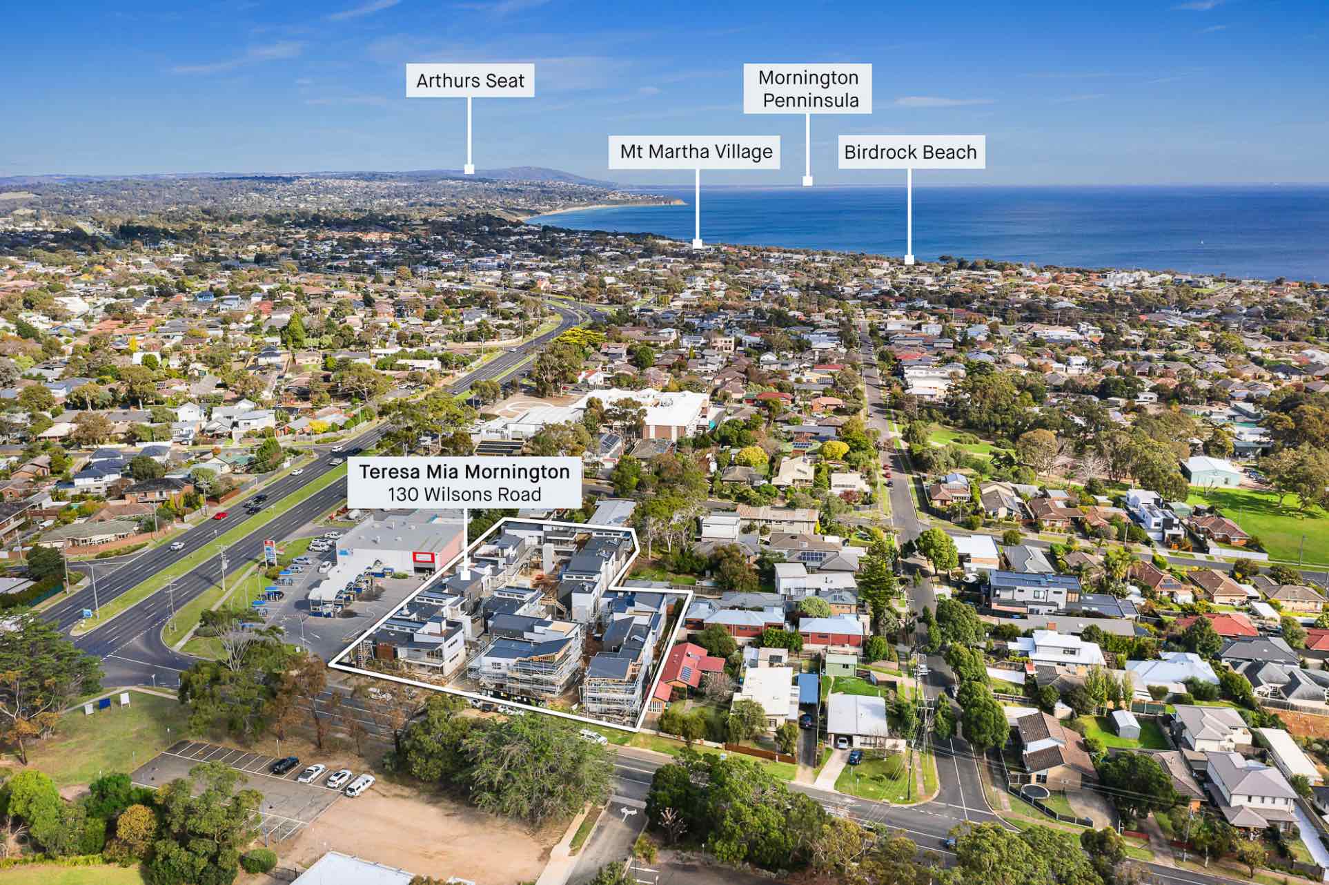 Teresa Mia Estate - Mornington Aerial 2