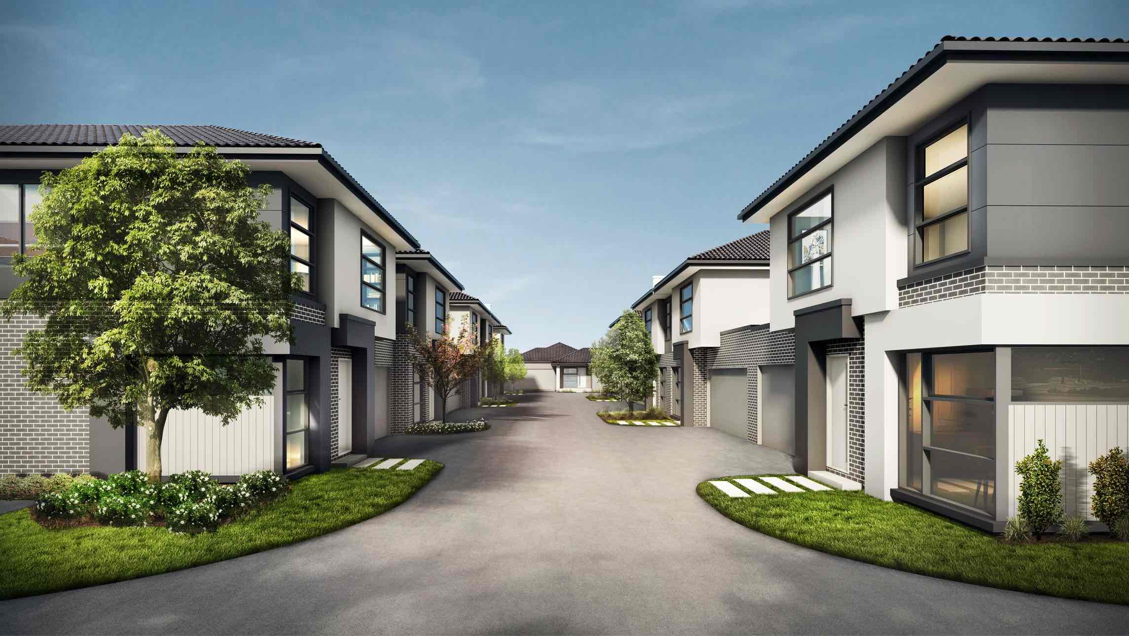 Terrace Square Estate - Sydenham Render