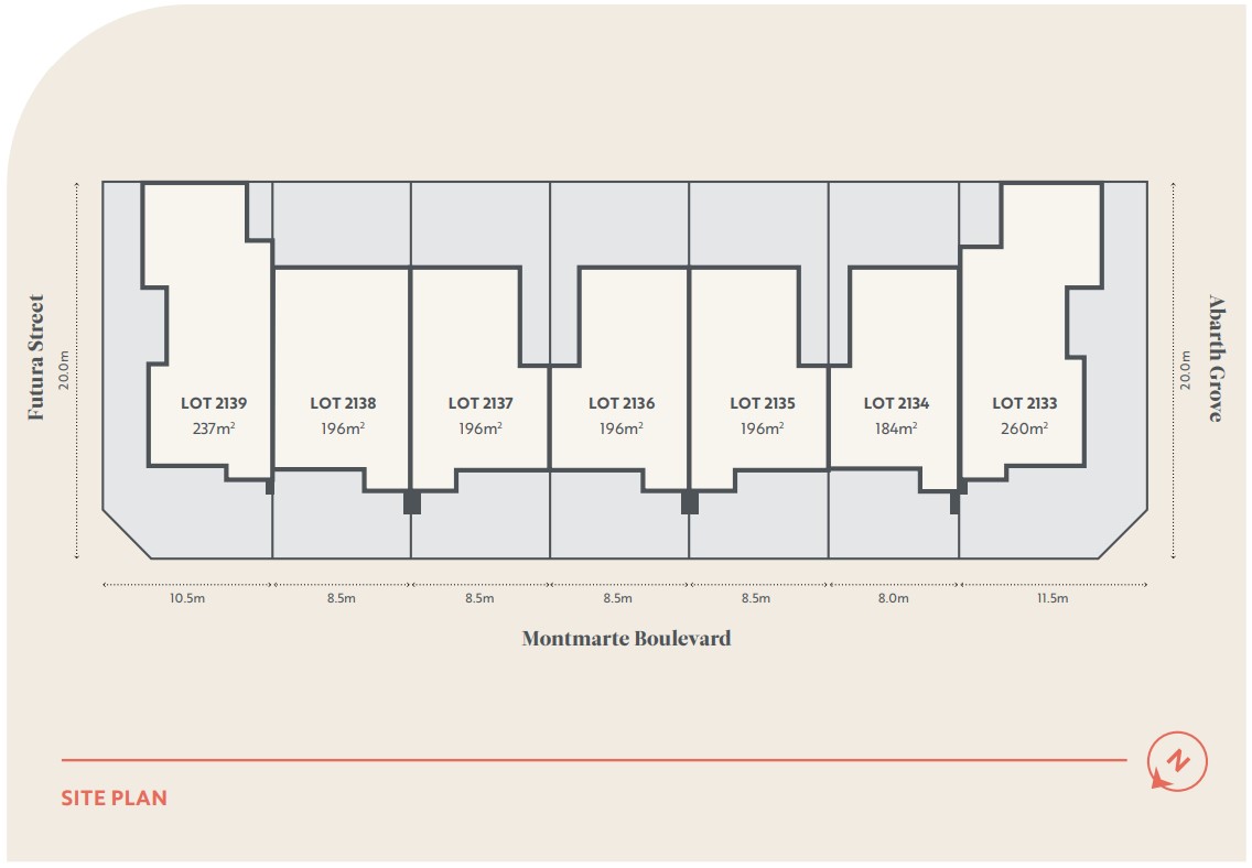 Tesoro Collection at Modeina - Burnside Masterplan