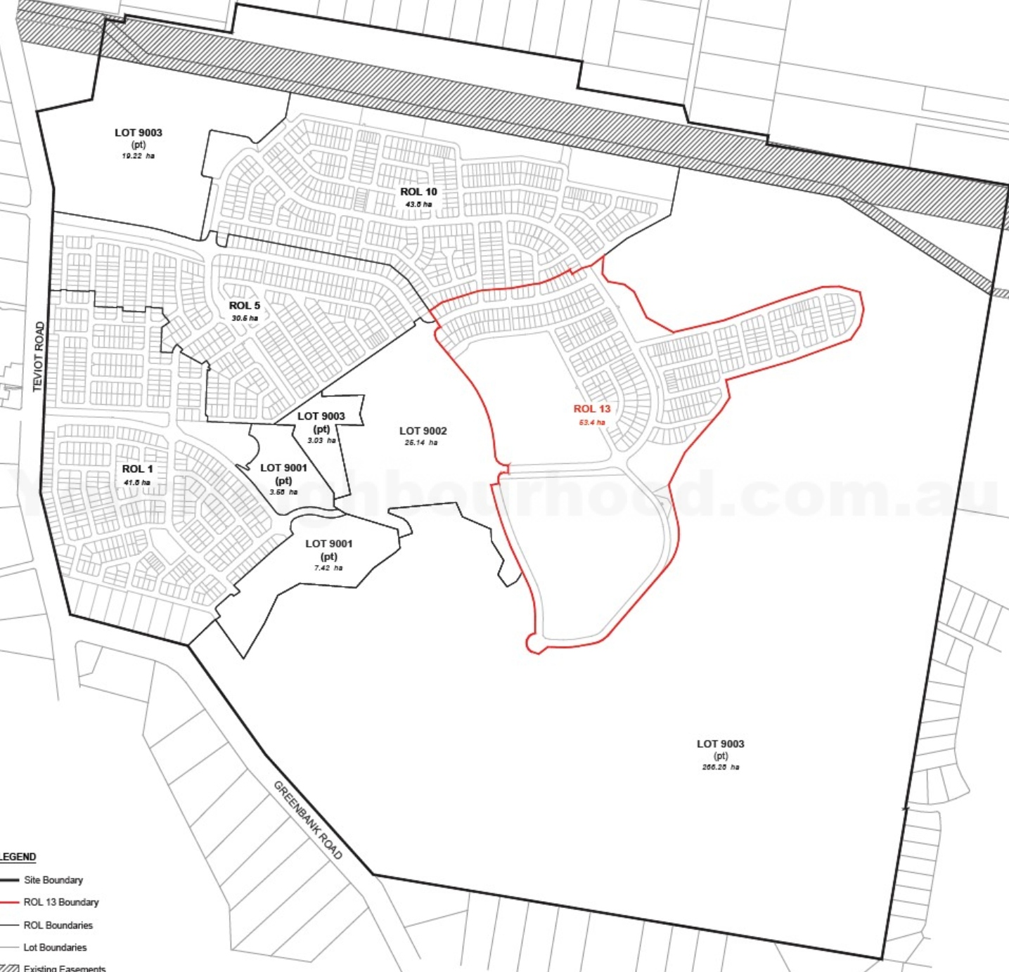 Teviot Road - Greenbank Masterplan