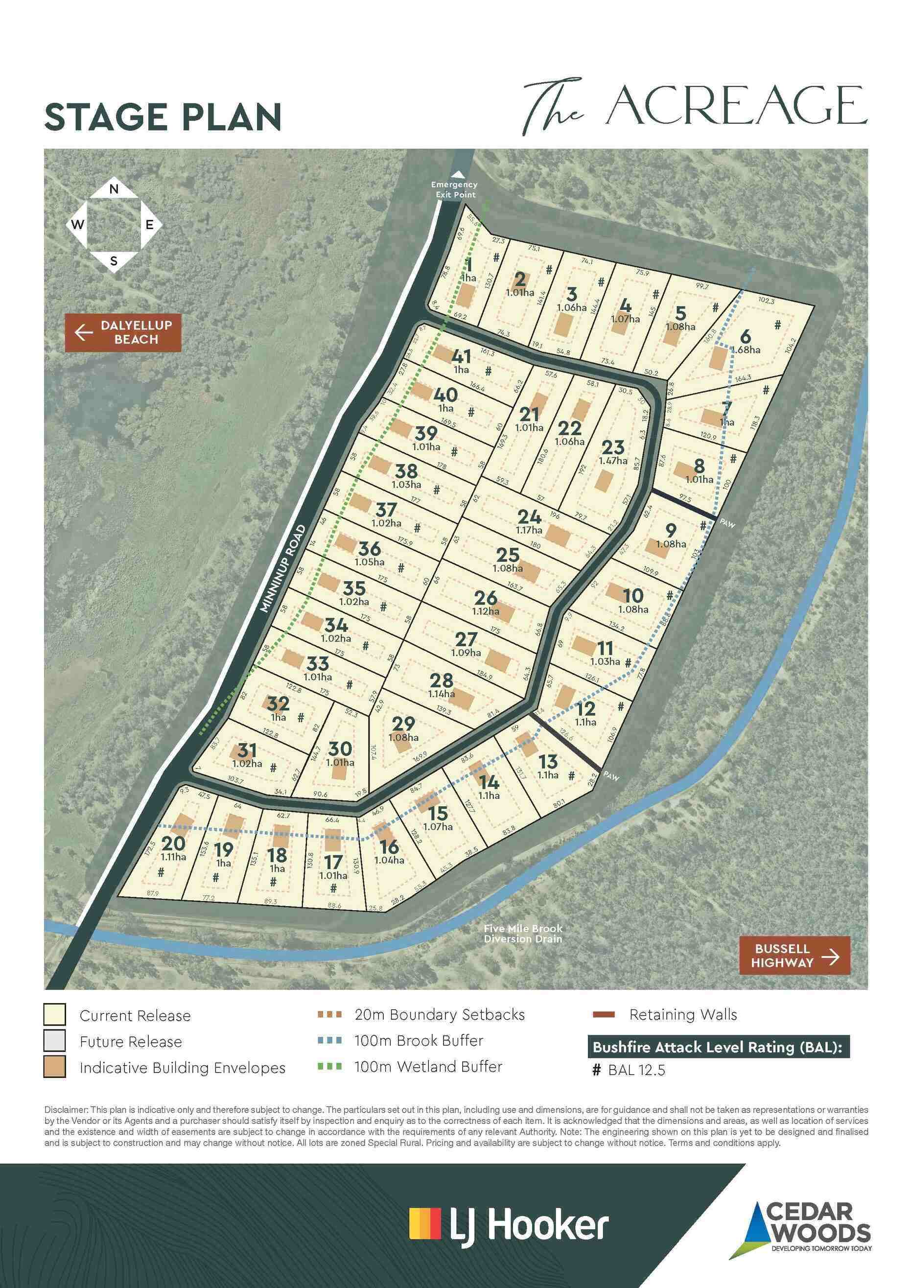 The Acreage Estate - Dalyellup Masterplan_0