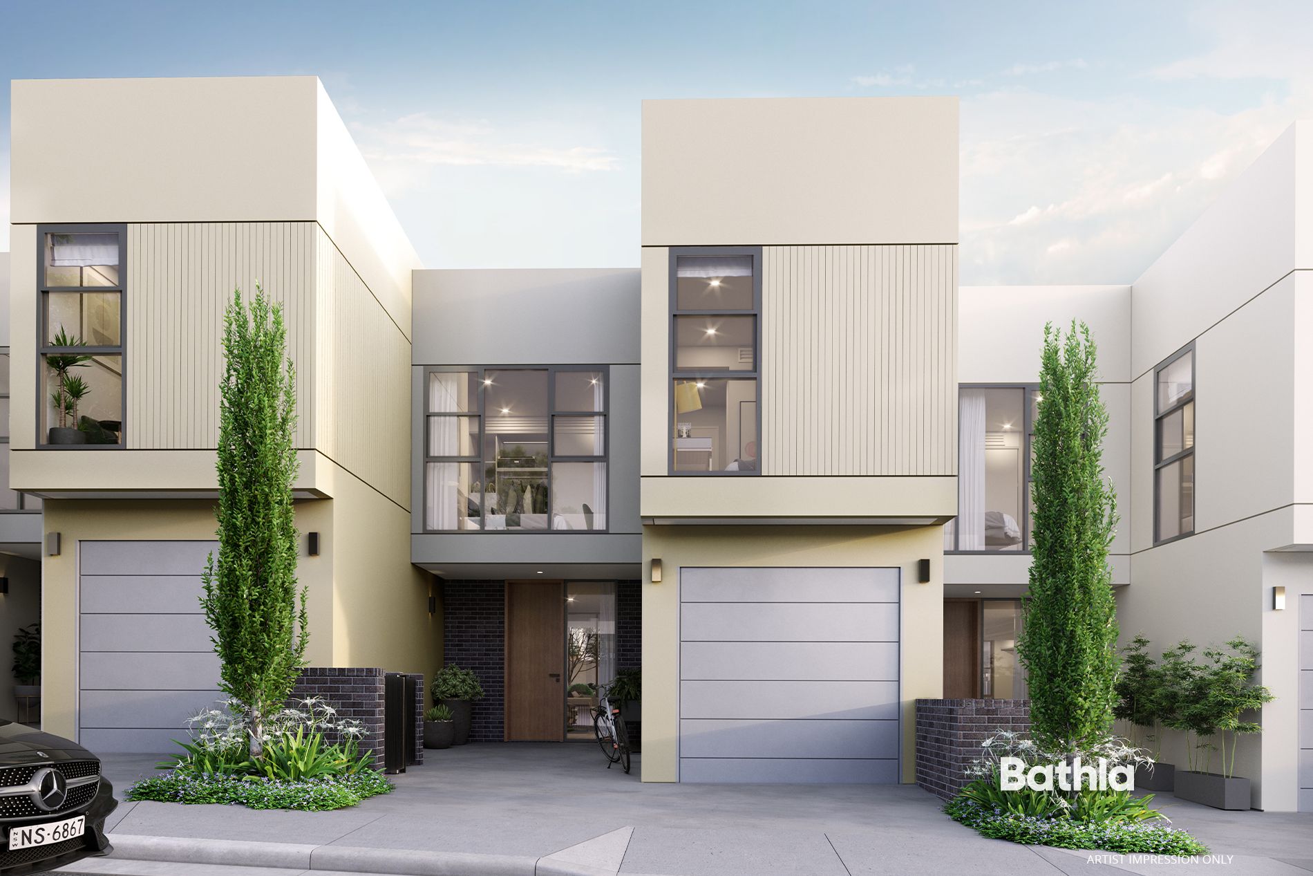The Artistry Series Townhouses - Box Hill Render