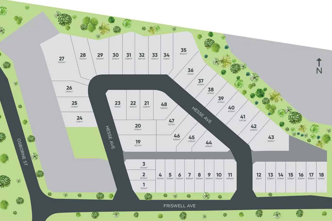 The Avenue Estate - Flora Hill Masterplan