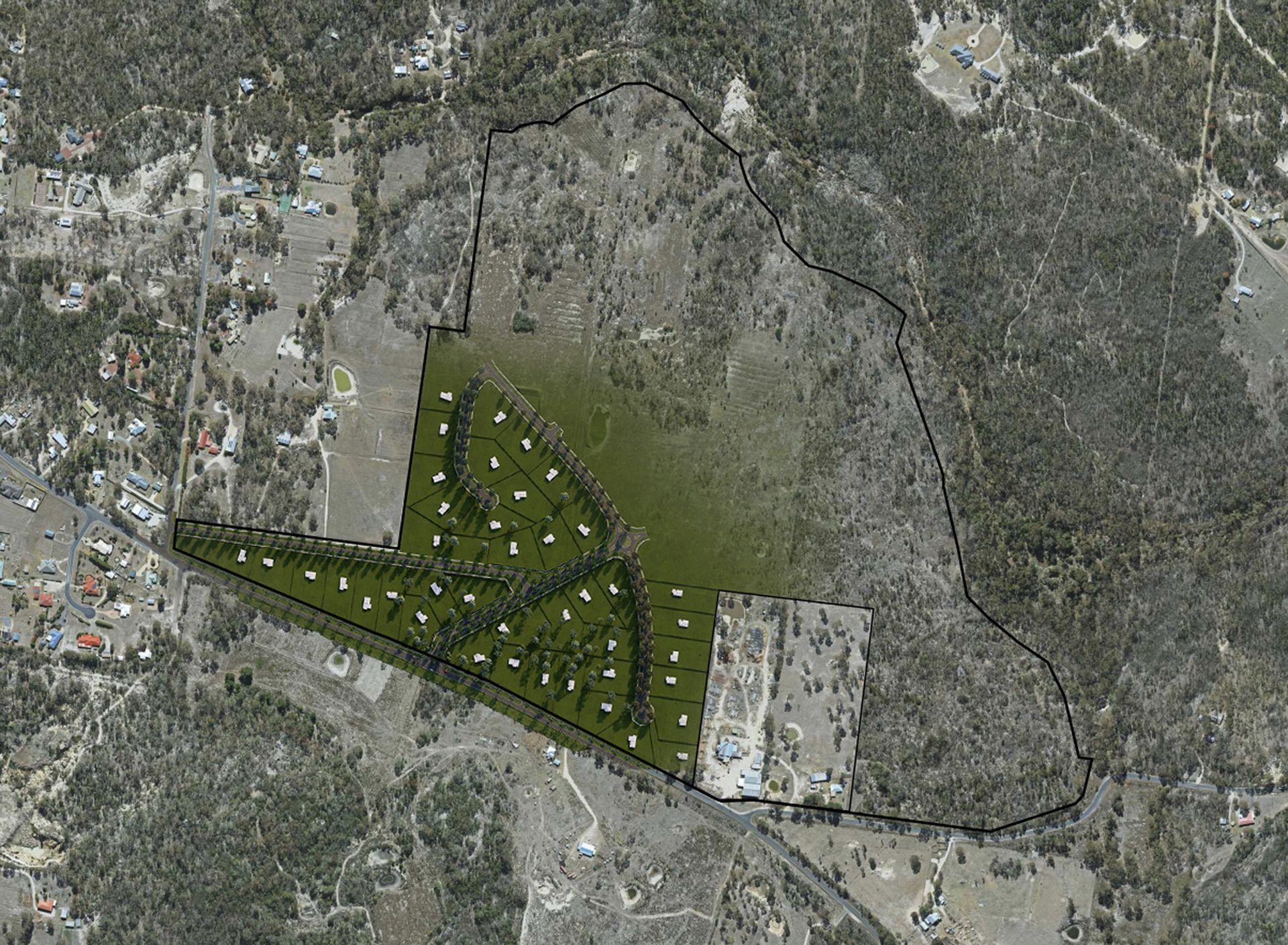 The Avenues Estate - Stanthorpe Render