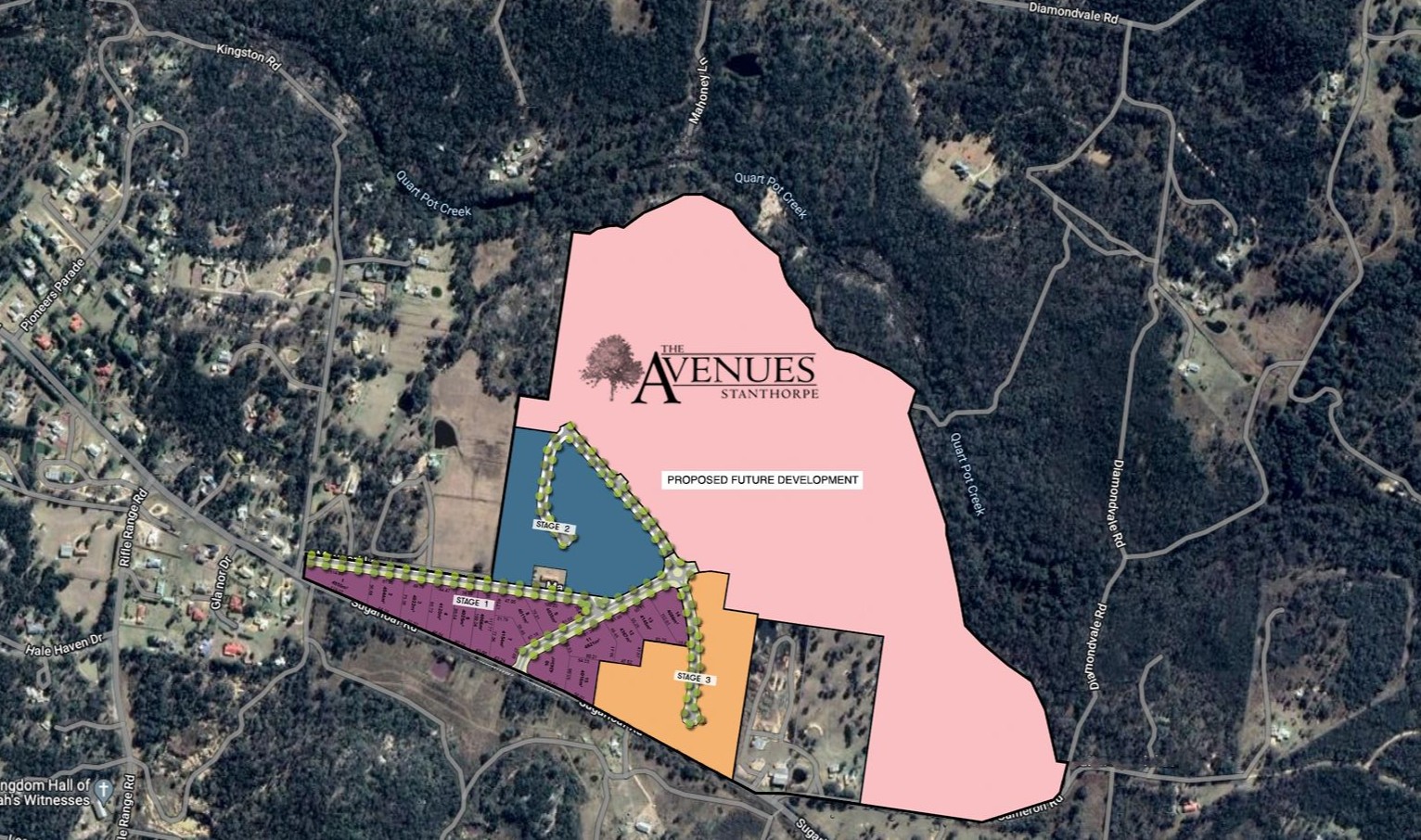 The Avenues Estate - Stanthorpe Masterplan
