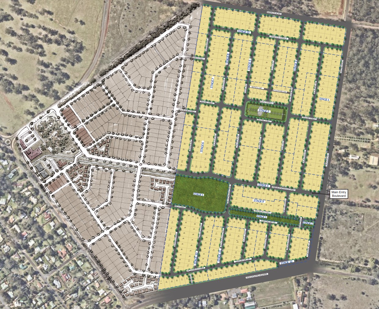 The Avenues of Highfields - Highfield Masterplan