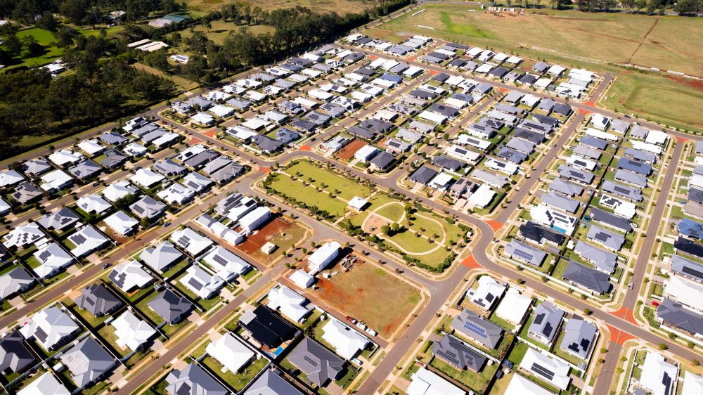 The Avenues of Highfields - Highfields Aerial