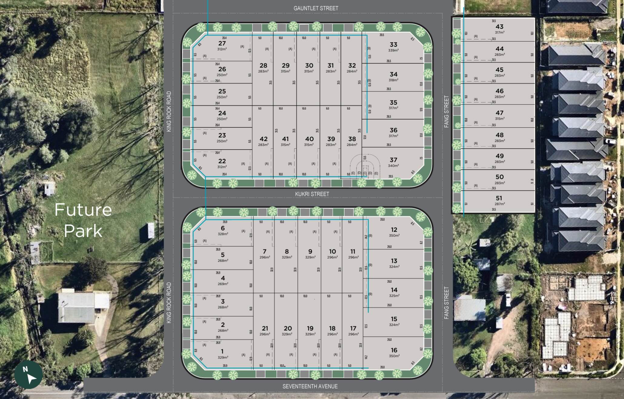 The Avenues on 17th Estate - Austral Masterplan