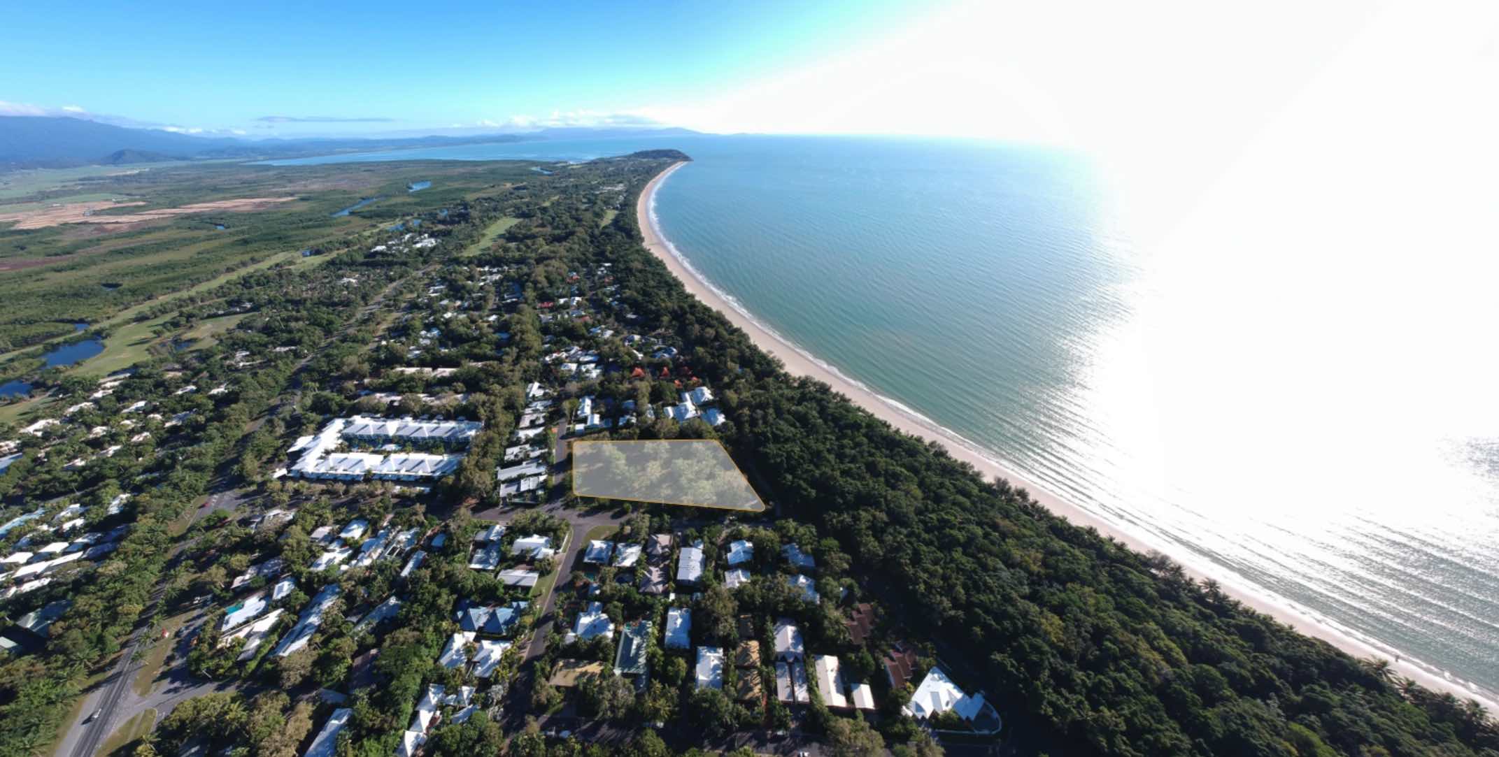 The Beach Estate - Port Douglas Aerial