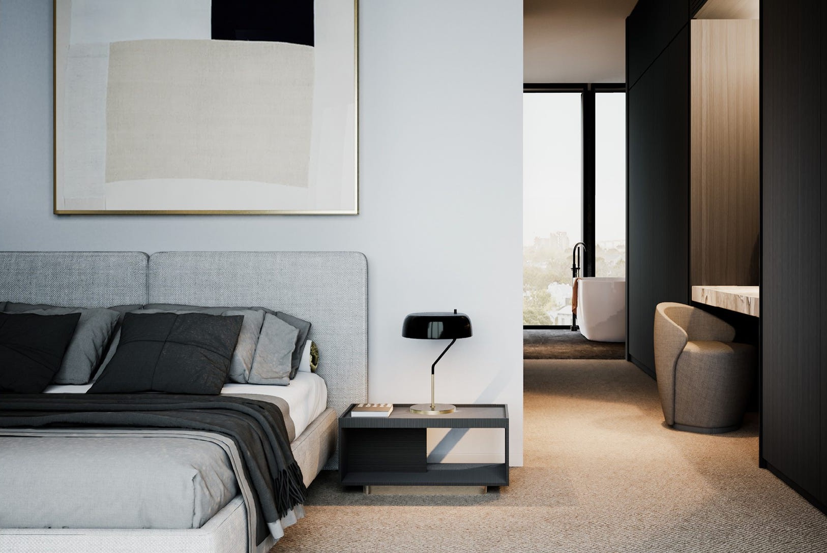 The Bellevue Townhomes - South Melbourne Bedroom