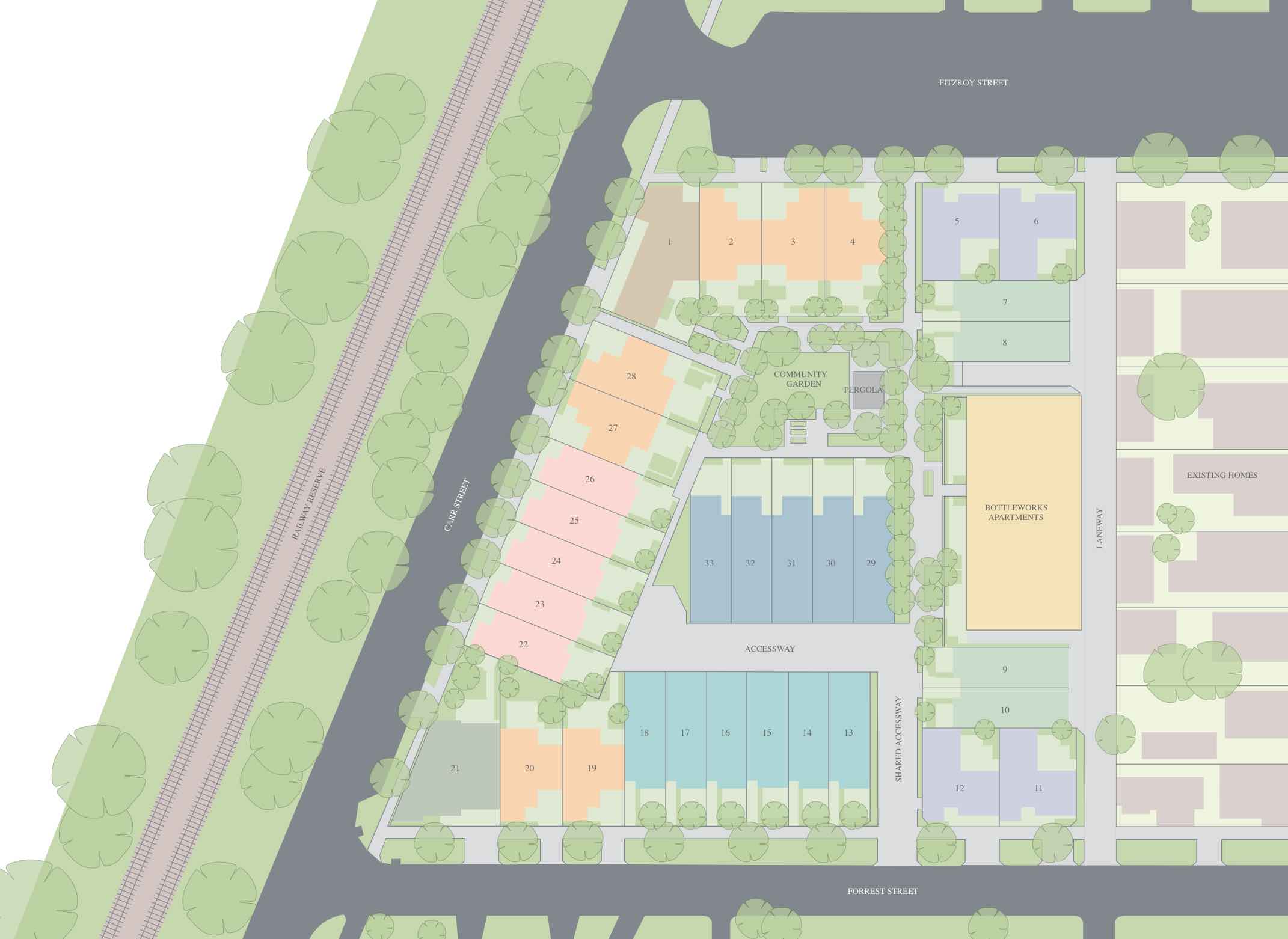 The Bottleworks Estate - Geelong Masterplan
