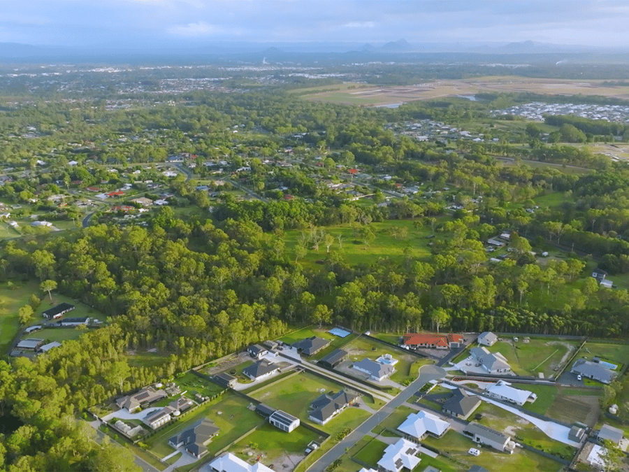 The Bowery Estate - Burpengary East Aerial