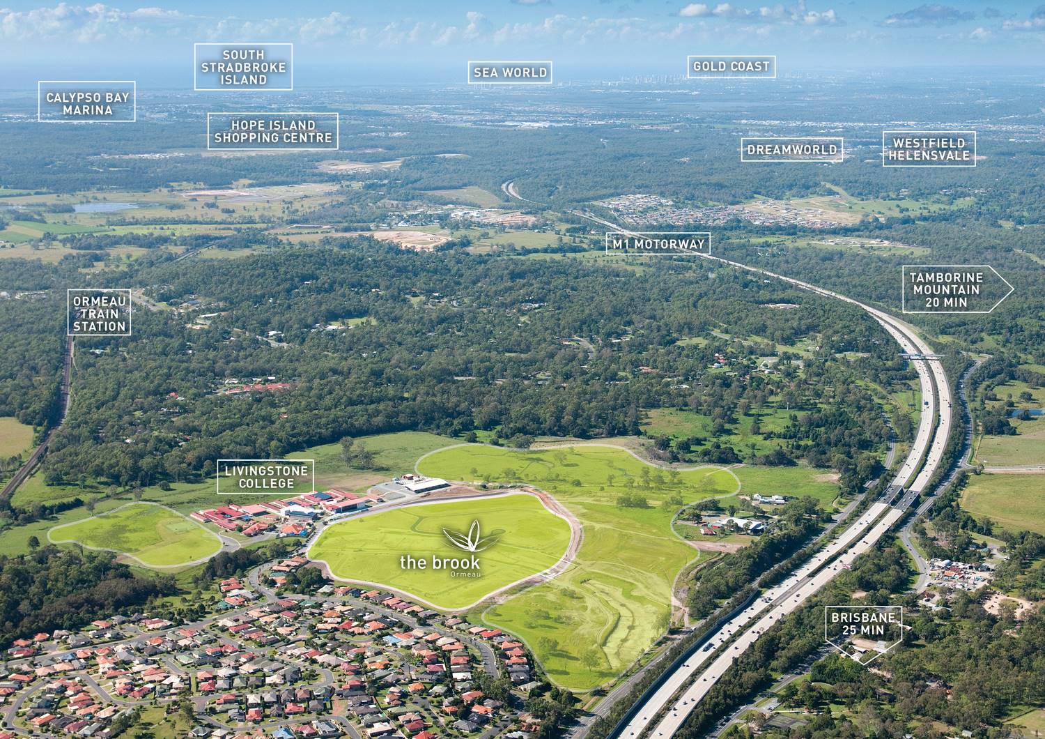 The Brook Ormeau - Aerial