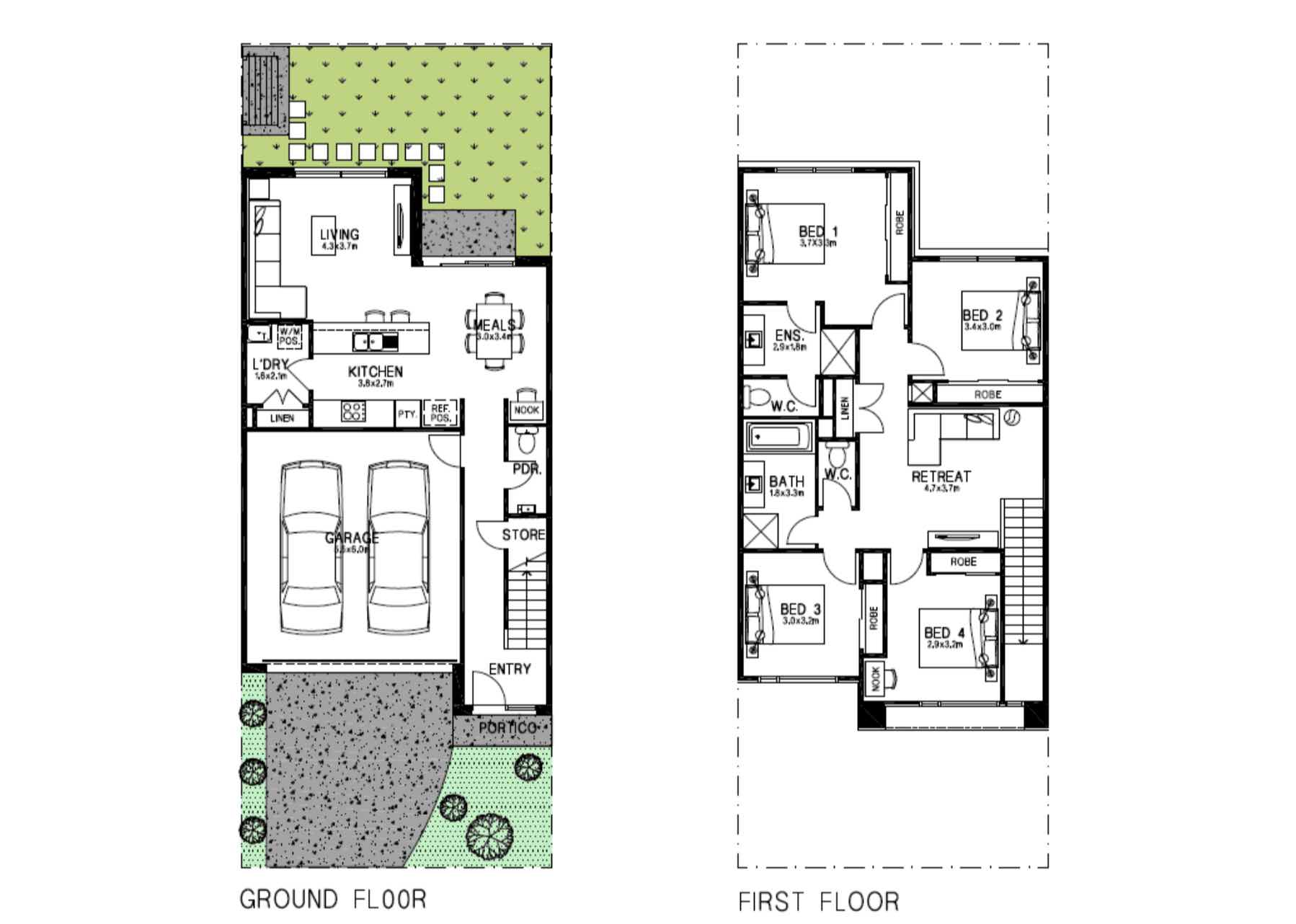 The Calcott Collection at Jubilee - Wyndham Vale Floorplan