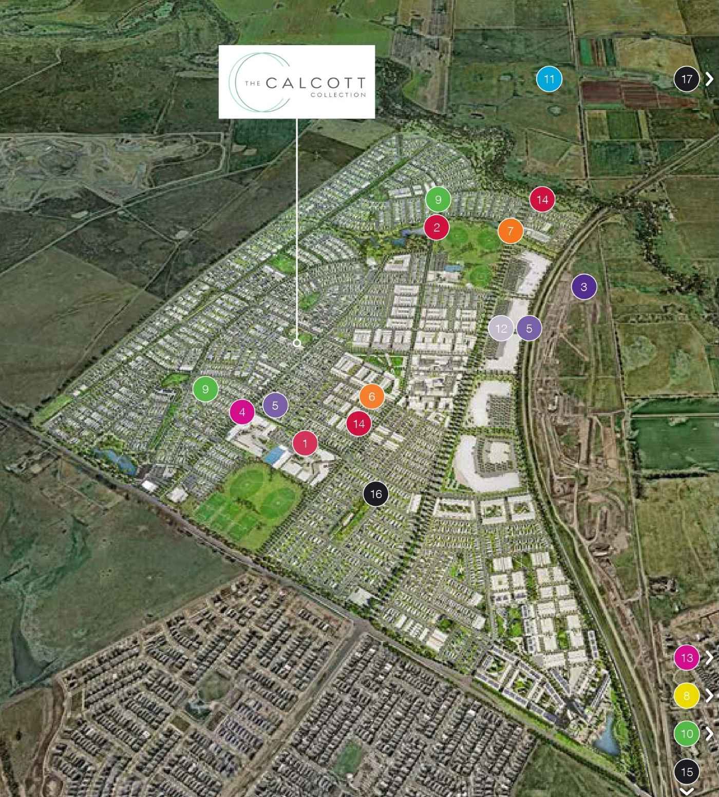 The Calcott Collection at Jubilee Estate - Wyndham Vale Location