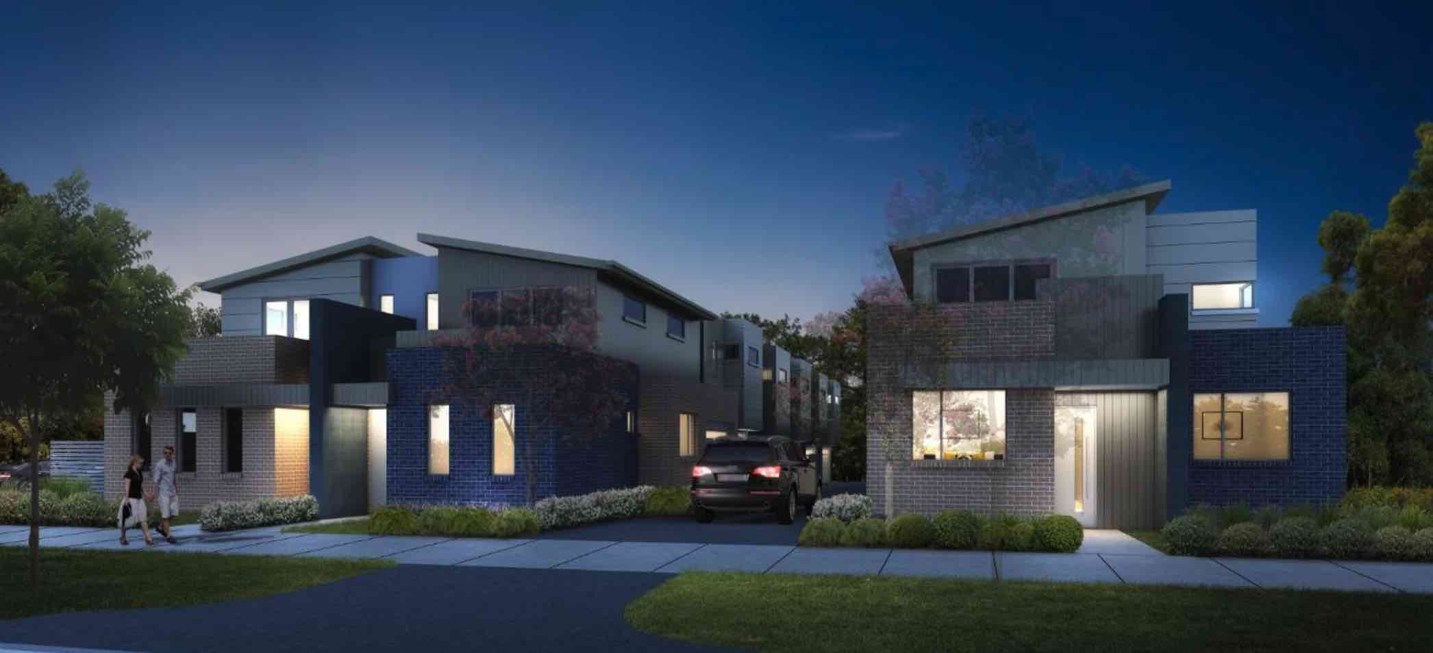 The Clarendon Mews Estate - West Footscray Render