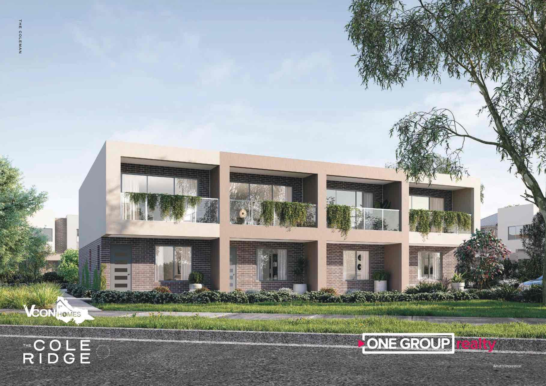The Cole Ridge Estate - South Morang Render