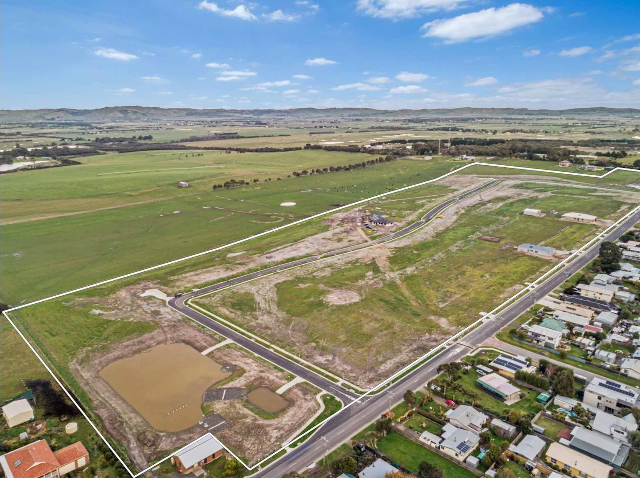 The Colonnades Estate - Coronet Bay Aerial