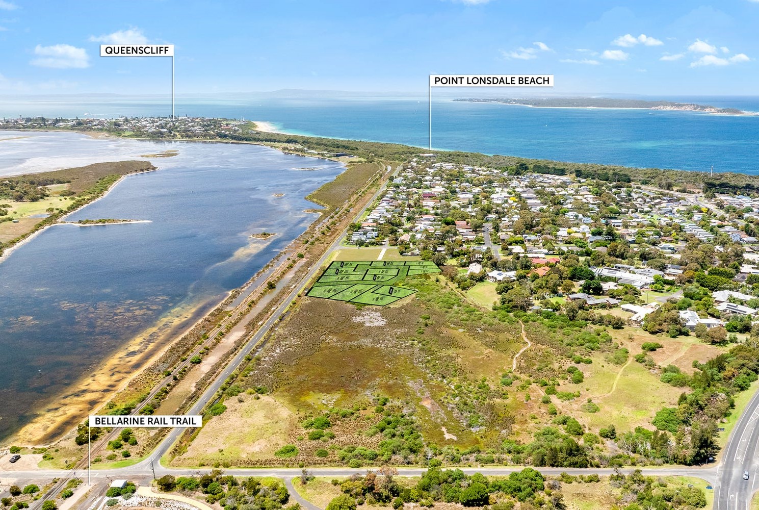 The Cove Estate - Queenscliff Aerial