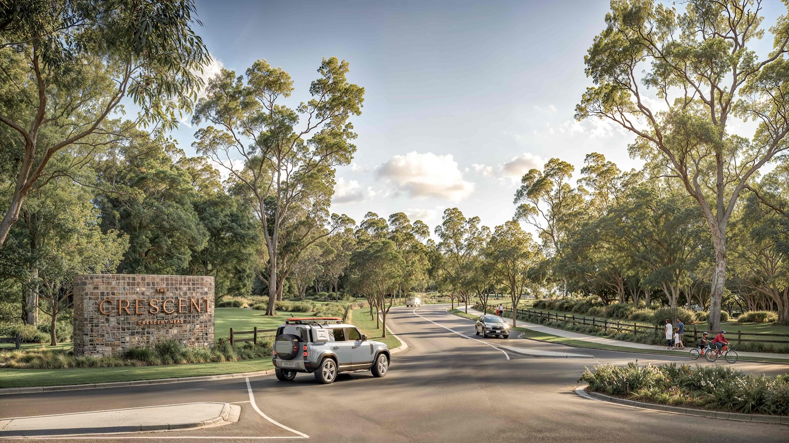 The Crescent Estate - Crescent Head Streetscape