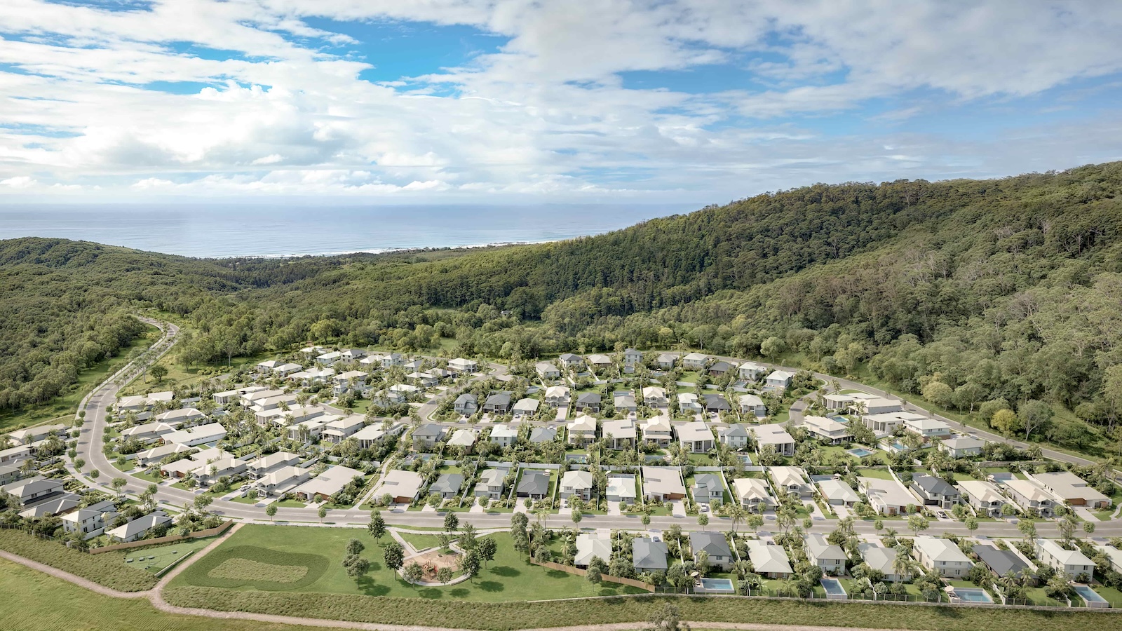 The Crescent Estate - Crescent Hea Render